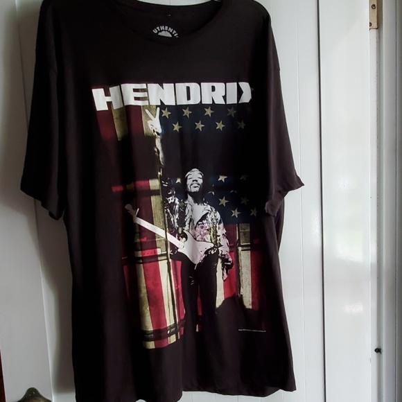 Jimi Hendrix Distressed T-Shirt Size XL - Picture 1 of 4